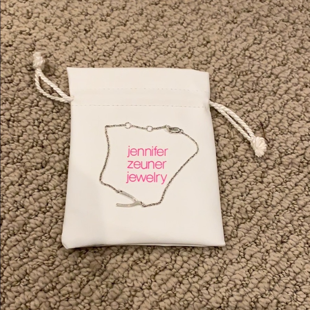 Jennifer Zeuner wishbone bracelet